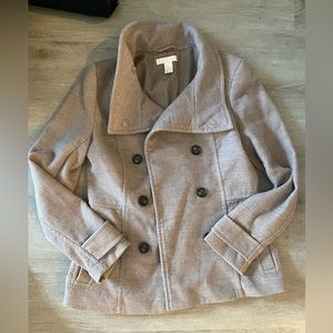 H&M Womens pea coat size 8